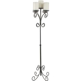 FLOOR CANDELABRA BLACK